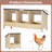 Triple Nesting Box For Chickens-solid Pine Wood