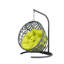 Lit à balançoire pour chat avec support et coussin, chaise à œuf pour chat avec apparence d'osier en rotin, lit à balançoire suspendu pour chats, petits chiens et petits animaux-115209159