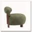 Fauteuil d'appoint en tissu Bouble-120243514