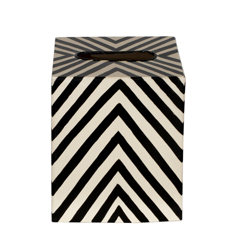 Tissue Box Cover, Black