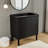 24'' &30'' &36 '' Shaker Style Bathroom Vanity Base Only, Freestanding Or Wall-Mounted With Double Doors & Adjustable Shelf - Soft-Close & Vertical Line Design (Sink Not Included)-2016481828-2016481831