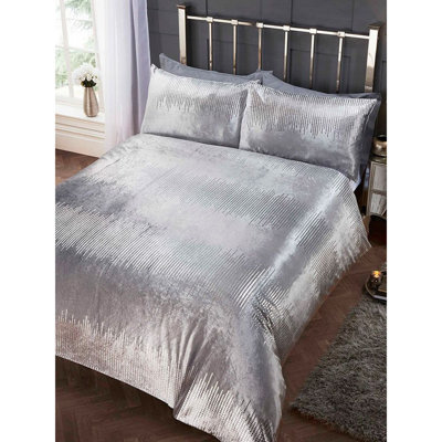 Rashud Solid Colour Duvet Cover Set with Pillowcases