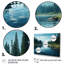 «Green River Waters Reflection II - Lake», art mural sur toile-2102190512-2102190500