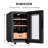 23L Electric Cooler Cigar Humidor with Spanish Cedar Wood Shelves & Drawer (150 Capacity)-1884058021