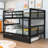 Dinovo Kids Full Over Full Bunk Bed with Trundle-21262990