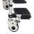 Lockable Rolling Shower Chair With Commode(O-Shape Seat)