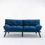 Canapé-lit pliant convertible bleu marine-1040811894