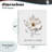 Be Still & Know Pressed Flowers Wall Plaque, design by Lettered and Lined