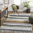 Northborough Moroccan Machine Woven Orange/Yellow/Grey Area Rug-1835609979