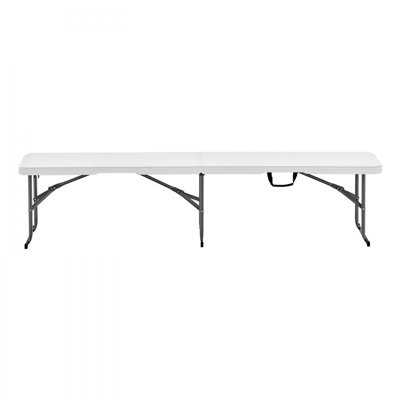 6FT Plastic Folding Bench Portable Outdoor Bench for Picnic Camping Garden by Ebern Designs
