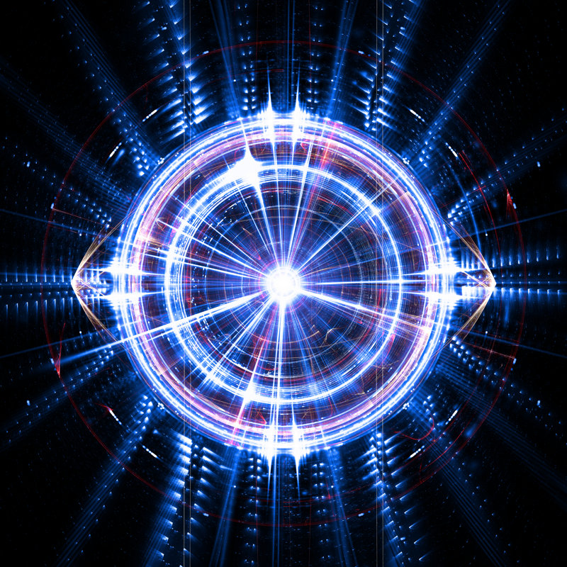 Quantum Intelligence - Wrapped Canvas Print, 122cm H x 122cm W x 3.8cm D