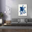 Art mural sur toile, "Indépendant Blooms Blue 1" par Shirley Novak-1413704327