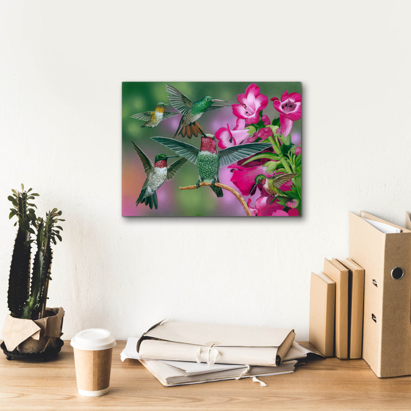 «Up And Away» par William Vanderdasson, H 12 po x l 16 po x P 0,75 po