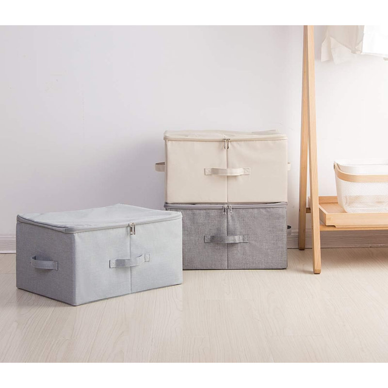 Brayden Studio Bin, Light Grey