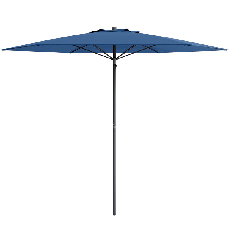 Parasol de plage 7,5 pi Brennen, Bleu de cobalt