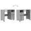 Computer Desk Engineered Wood Compact Drawers-1824877251