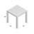 18'' H Square Side Table-1470553459