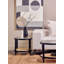Amogh Glass Top End Table