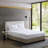 Twin Xl Bedding Pad - Improves Circulation While You Sleep White Cotton Mattress With Cooling Feature Size