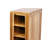 EcoDecors Signifiacado® 12'' Free Standing Bathroom Bridge or End Vanity with Door and Solid Wood Top, in EarthyTeak