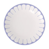 Villeroy & Boch Fleur Soleil Collection Dinner Plate, Premium Porcelain, Made in Germany, Dishwasher and Microwave Safe, 10.5 in Diameter, Large Plate Perfect for Main Courses, Yellow/Orange
