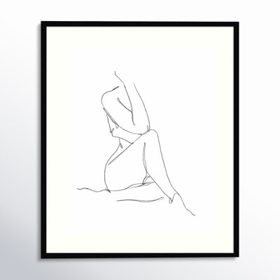 Nude Contour Sketch I by Ethan Harper