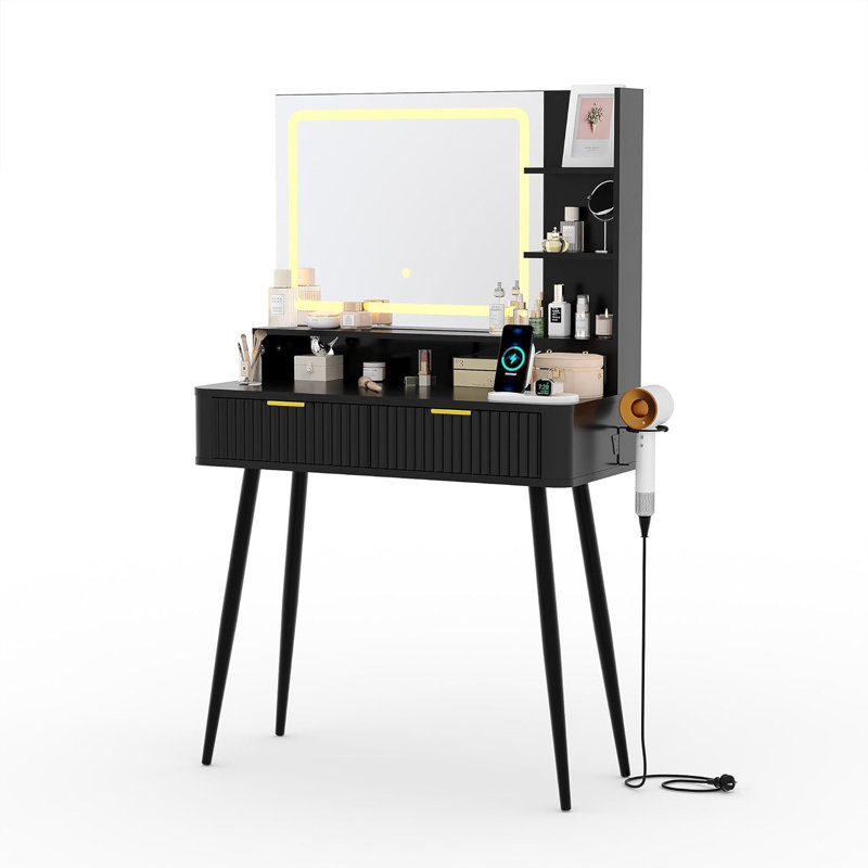 Dressing Table, Black