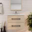 Meuble-lavabo mural 24 po avec lavabo en acrylique renforcé Victoria-97880847