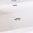 42'' Wall Mounted Single Bathroom Vanity With Glossy White Solid Surface Basin-1990367725