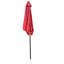 Parasol de patio extérieur de 9 pi avec motif protégé - Auvent protégé, construction et lève-manivelle pour les activités Protection de parasol de jardin 40+, utilisation du mécanisme-132959389