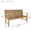 Victoria Solid Wood Bench
