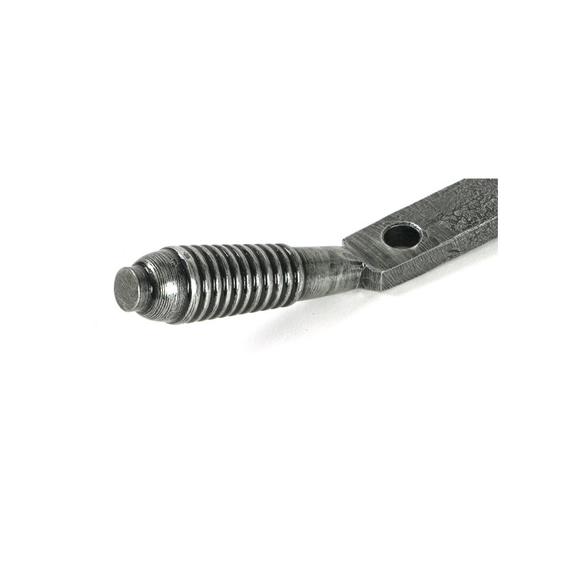 Reeded Stay, Pewter Patina, 24.9cm H x 1.6cm W x 0.9cm D