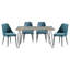 Table de salle à manger et chaises d'appoint Modern Modern-1726586531-1726586529