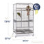 Cage à oiseau 73,75 po Clairemarie