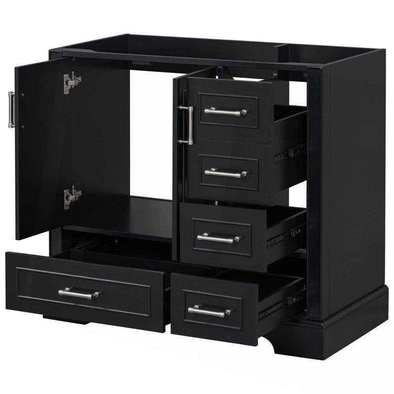 Meuble-lavabo traditionnel 36 po, lavabo non inclus