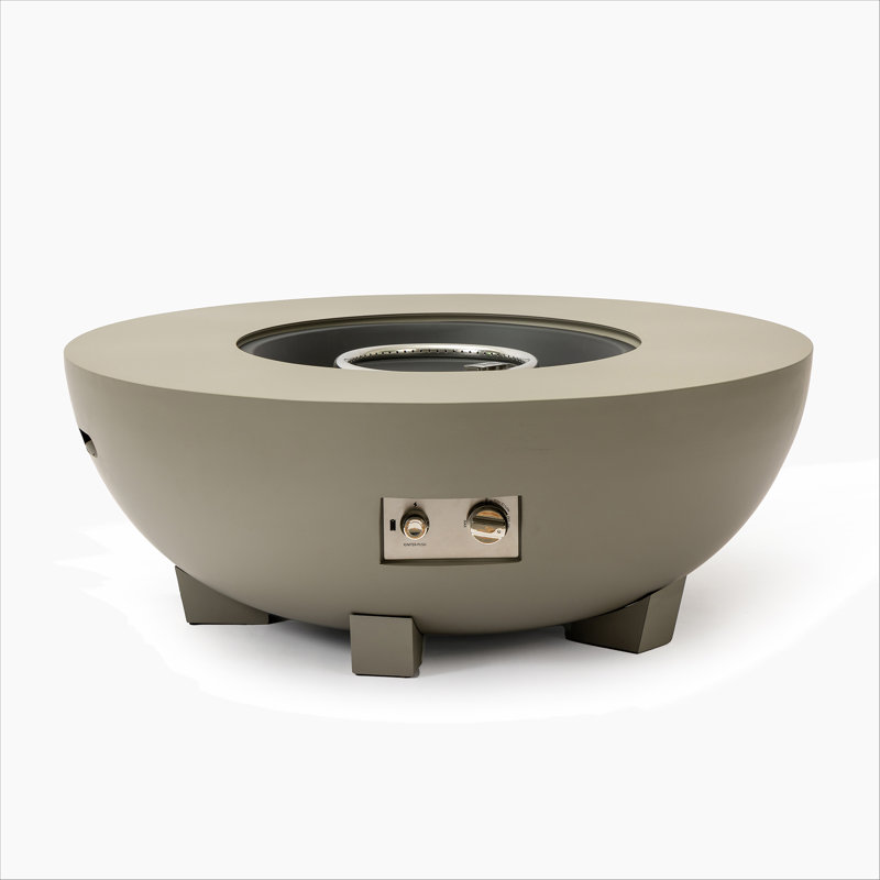36_inch Round Iron Fire Pit Table