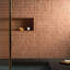 Terra Cortona 12x12 Stacked Matte Terracotta Mosaic Tile