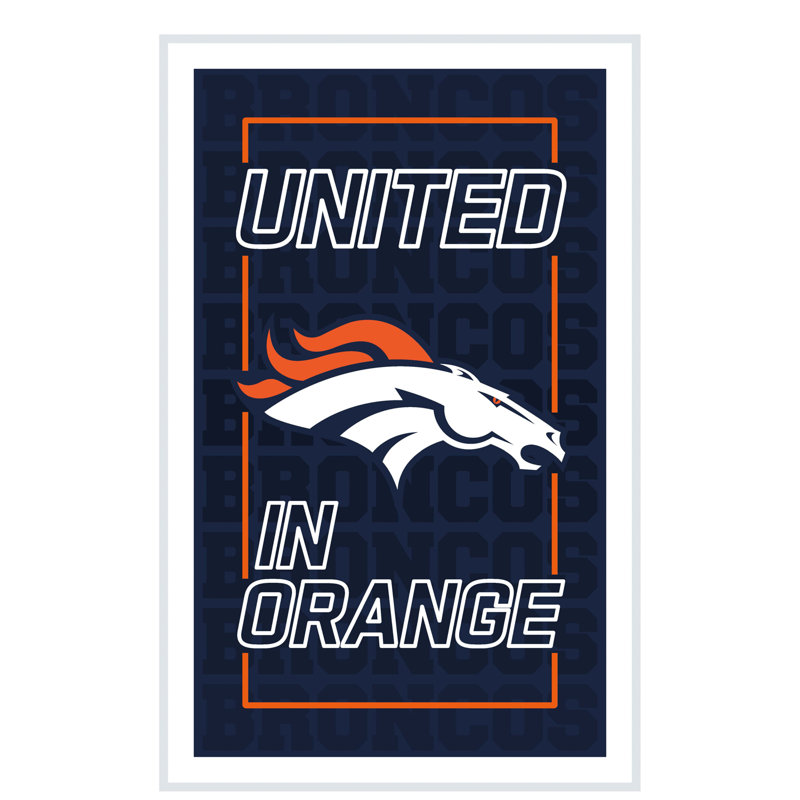 Enseigne murale NFL NeoLite, Broncos de Denver