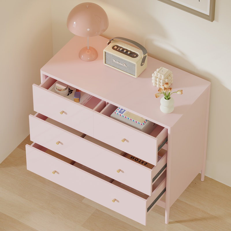 Commode 4 tiroirs, armoire de rangement