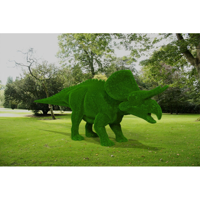 Topiaire de dinosaure Zuniceratops