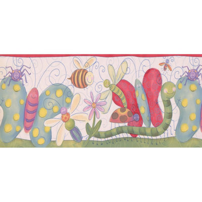 Bordure de papier peint pour enfants L 15 pi x l 9 po Butterworth