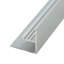 Moulure en T en aluminium anodisé transparent (satiné) Outwater 13/16 po Outwater, longueur 48 po (paquet de 3)