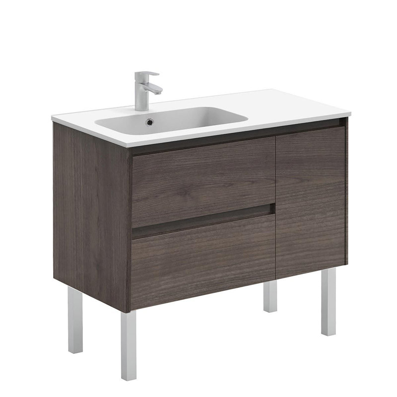Ambra 35.6'' W Single Vanity, Samara Ash