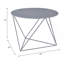 Table d'appoint grise
