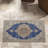 Floral Symphony Non Woven Thin Type Printed Rug Boasting a Mixture of Vibrant Colors and Intricate Design Patterns for an Artistic Touch in Your Indoors