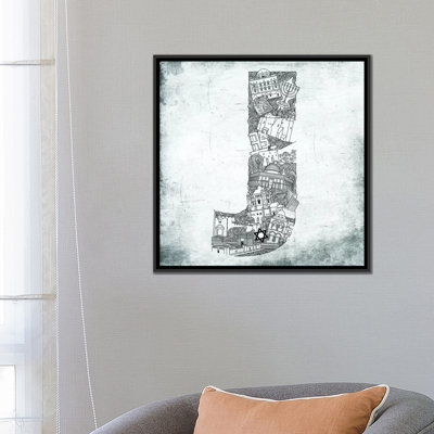 Alphabet - impression sur toile