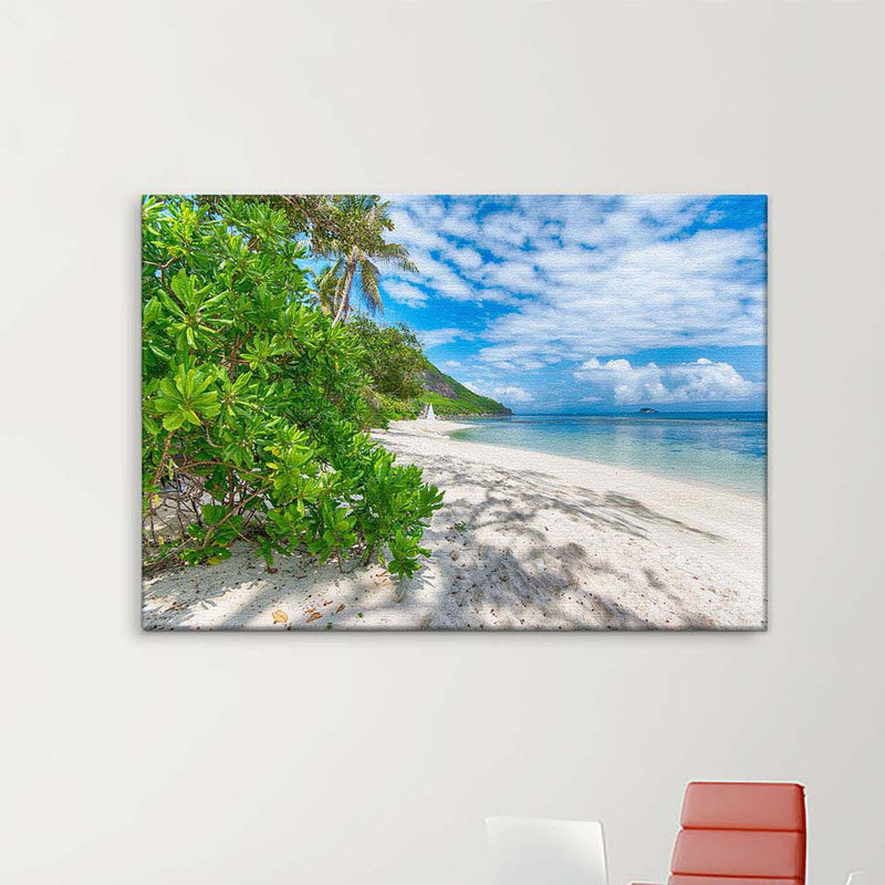 Vacation Fever Sunglow - Wrapped Canvas Print, 100cm L x 150cm W x 2,5cm D, 1 Piece