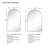 Recessed Framed Medicine Cabinet with Mirror-449913296-449885867