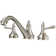 Widespread 2-handle Bathroom Faucet with Drain Assembly
