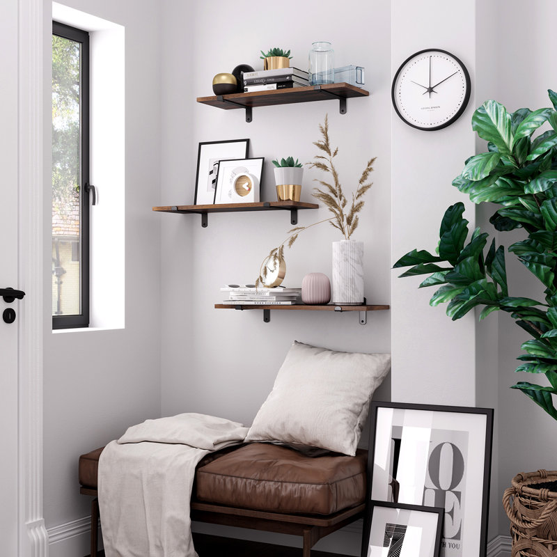 Mayna 2 Piece Floating Shelf